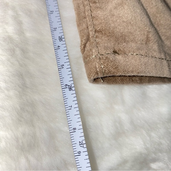 GAP Brown Flare Bootcut Jeans Suede Pants New Size 27 - Picture 6 of 9